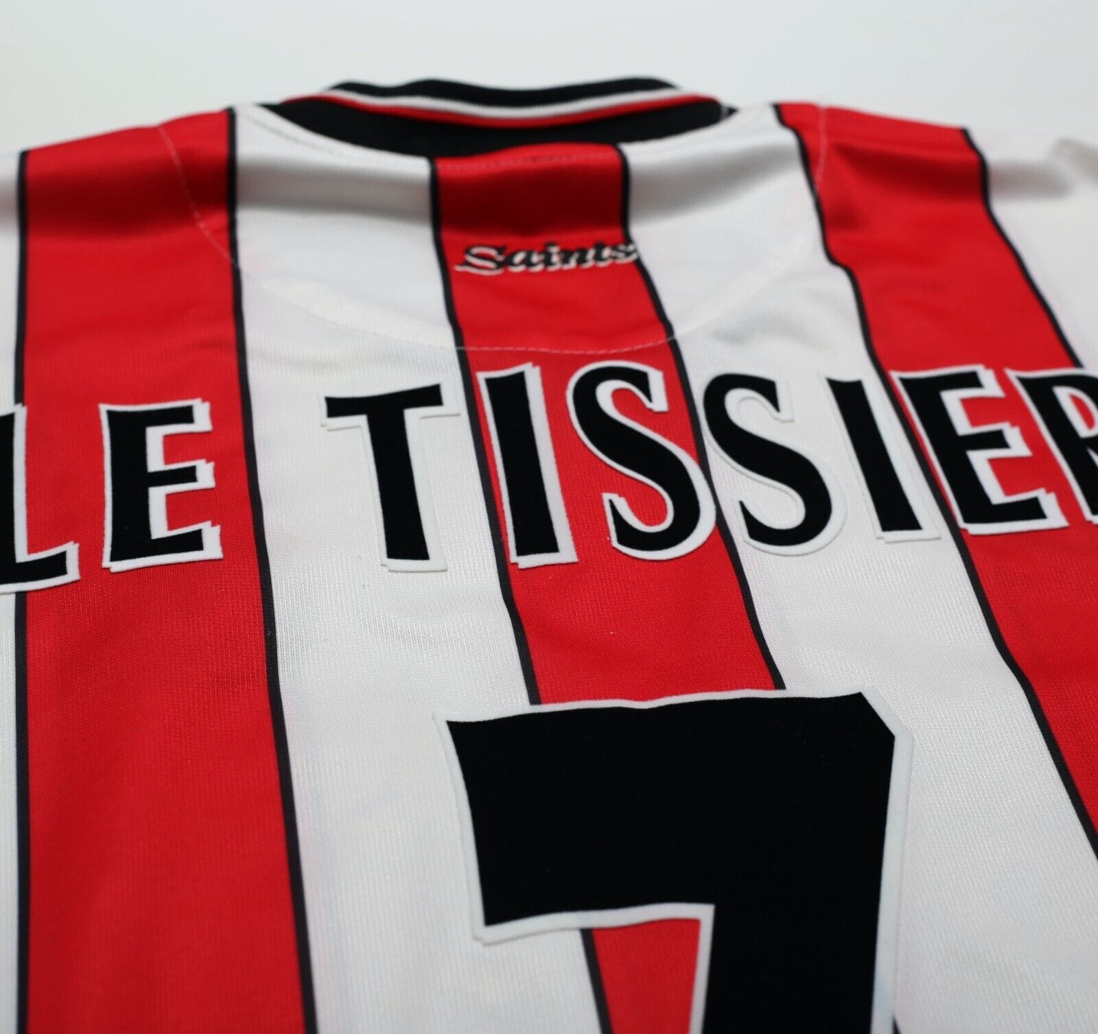 2001/02 LE TISSIER #7 Southampton Vintage Saints Home Football Shirt (XL)