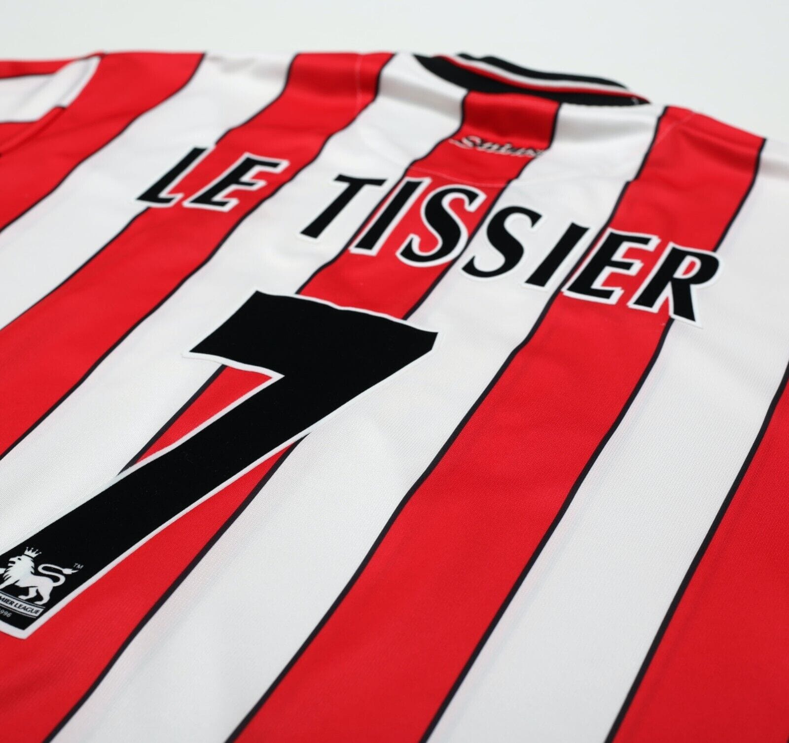 2001/02 LE TISSIER #7 Southampton Vintage Saints Home Football Shirt (XL)