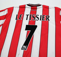 2001/02 LE TISSIER #7 Southampton Vintage Saints Home Football Shirt (XL)