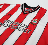 2001/02 LE TISSIER #7 Southampton Vintage Saints Home Football Shirt (XL)