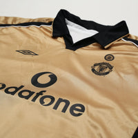 2001/02 Manchester United Vintage Umbro Centenary Away Football Shirt (XXL)