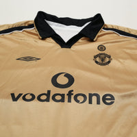 2001/02 Manchester United Vintage Umbro Centenary Away Football Shirt (XXL)