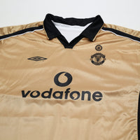2001/02 Manchester United Vintage Umbro Centenary Away Football Shirt (XXL)