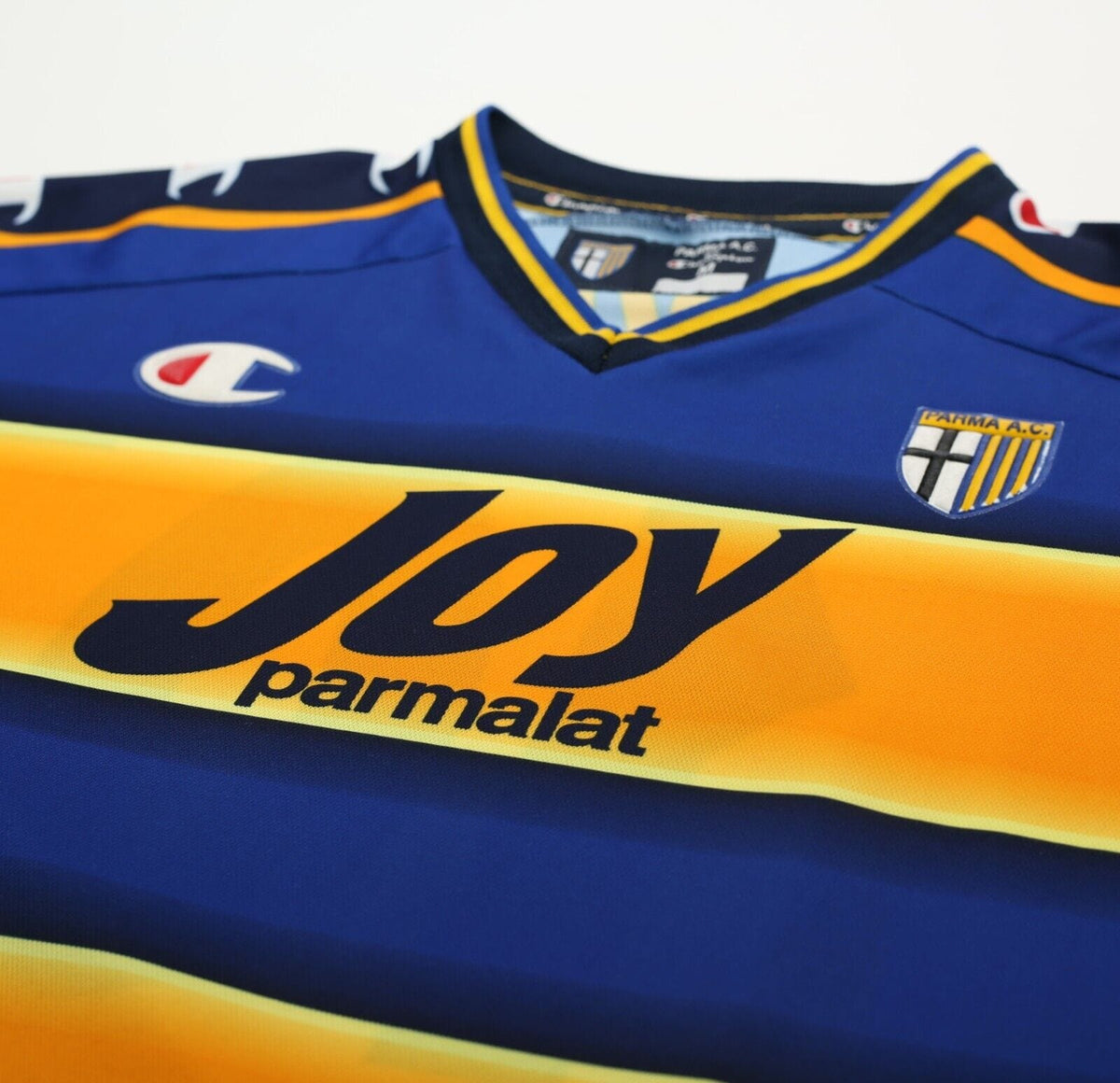 2001/02 NAKATA #10 Parma Vintage Champion Home Football Shirt Jersey (M/L)