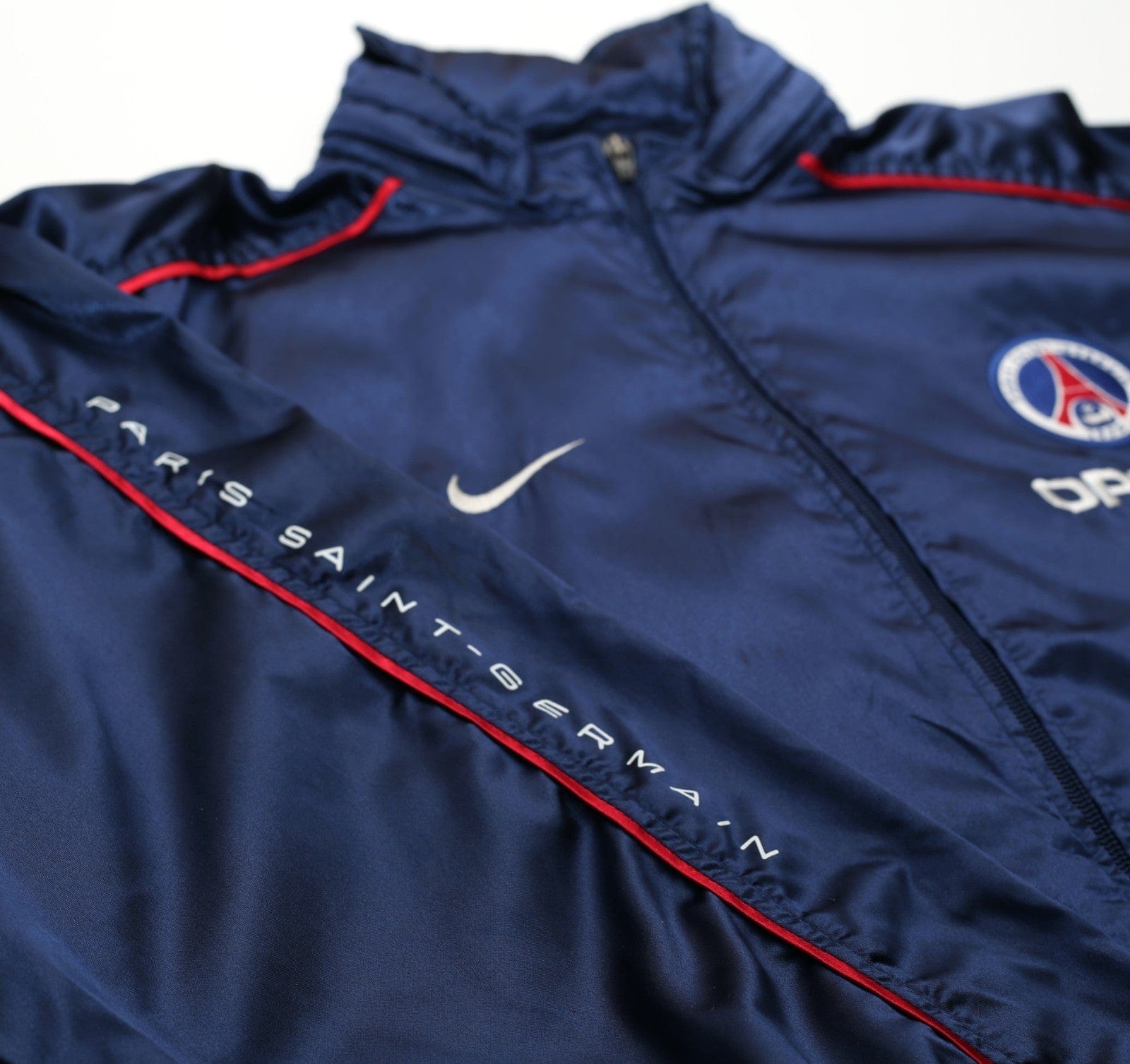 2001/02 PSG Vintage Nike Football Track Training Jacket (M) Paris Saint-Germain