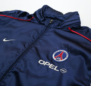 2001/02 PSG Vintage Nike Football Track Training Jacket (M) Paris Saint-Germain
