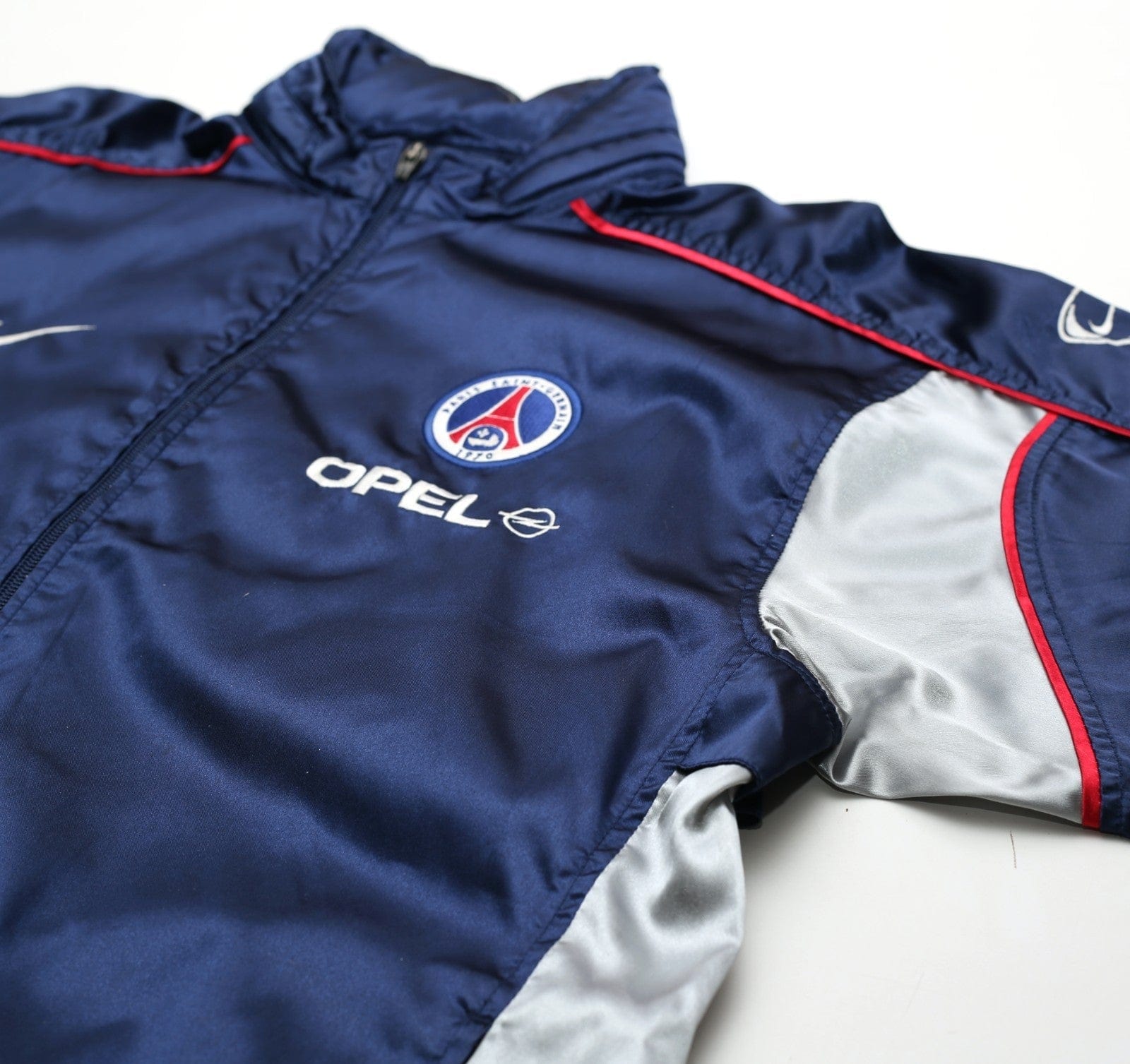 2001/02 PSG Vintage Nike Football Track Training Jacket (M) Paris Saint-Germain