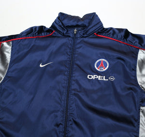 2001/02 PSG Vintage Nike Football Track Training Jacket (M) Paris Saint-Germain
