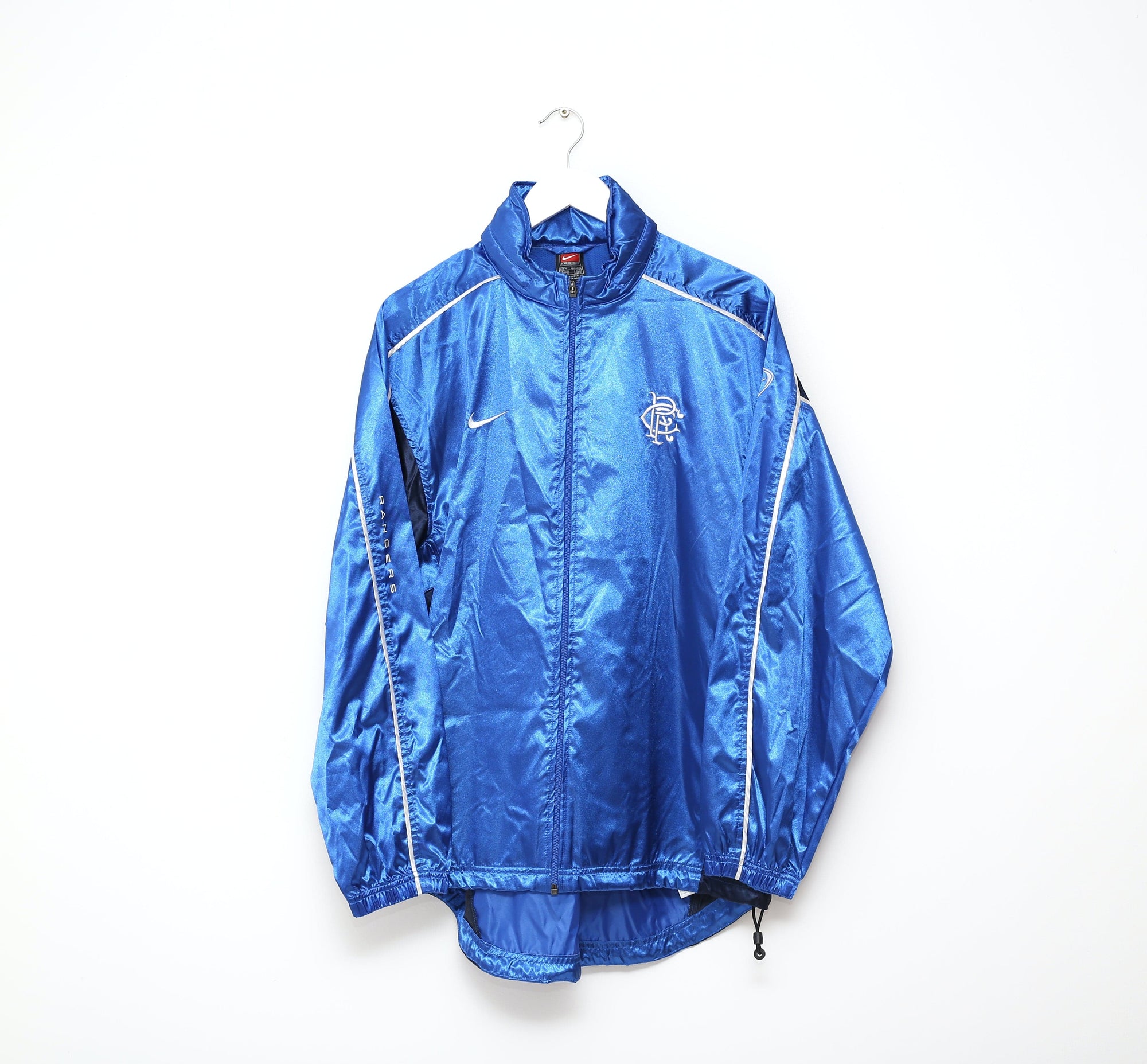 2001/02 RANGERS Vintage Nike Football Rain Coat Jacket (M)