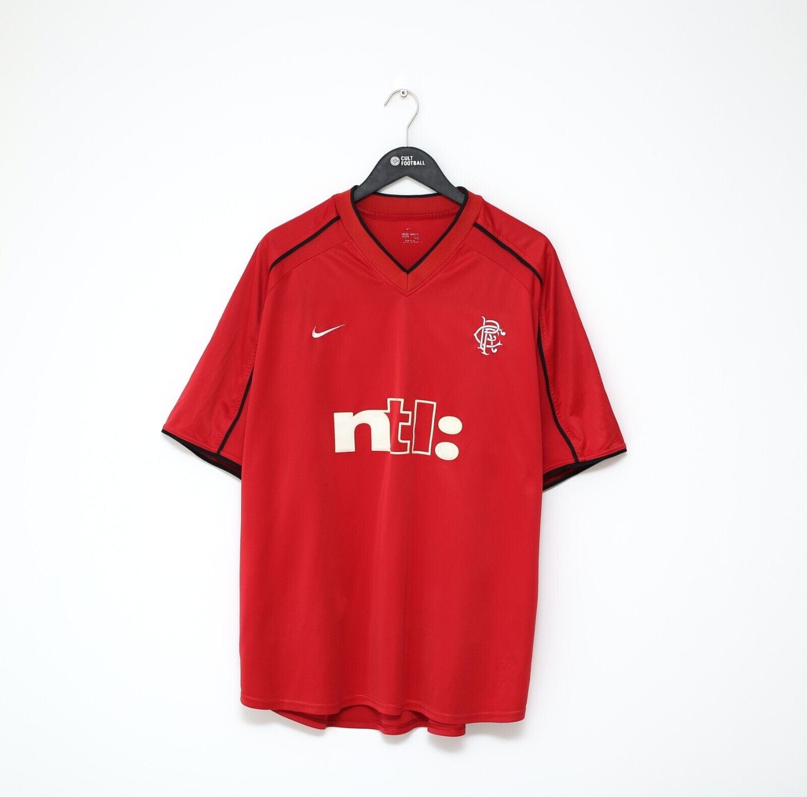 2001/02 RANGERS Vintage Nike Third 3rd Football Shirt Jersey (XXL