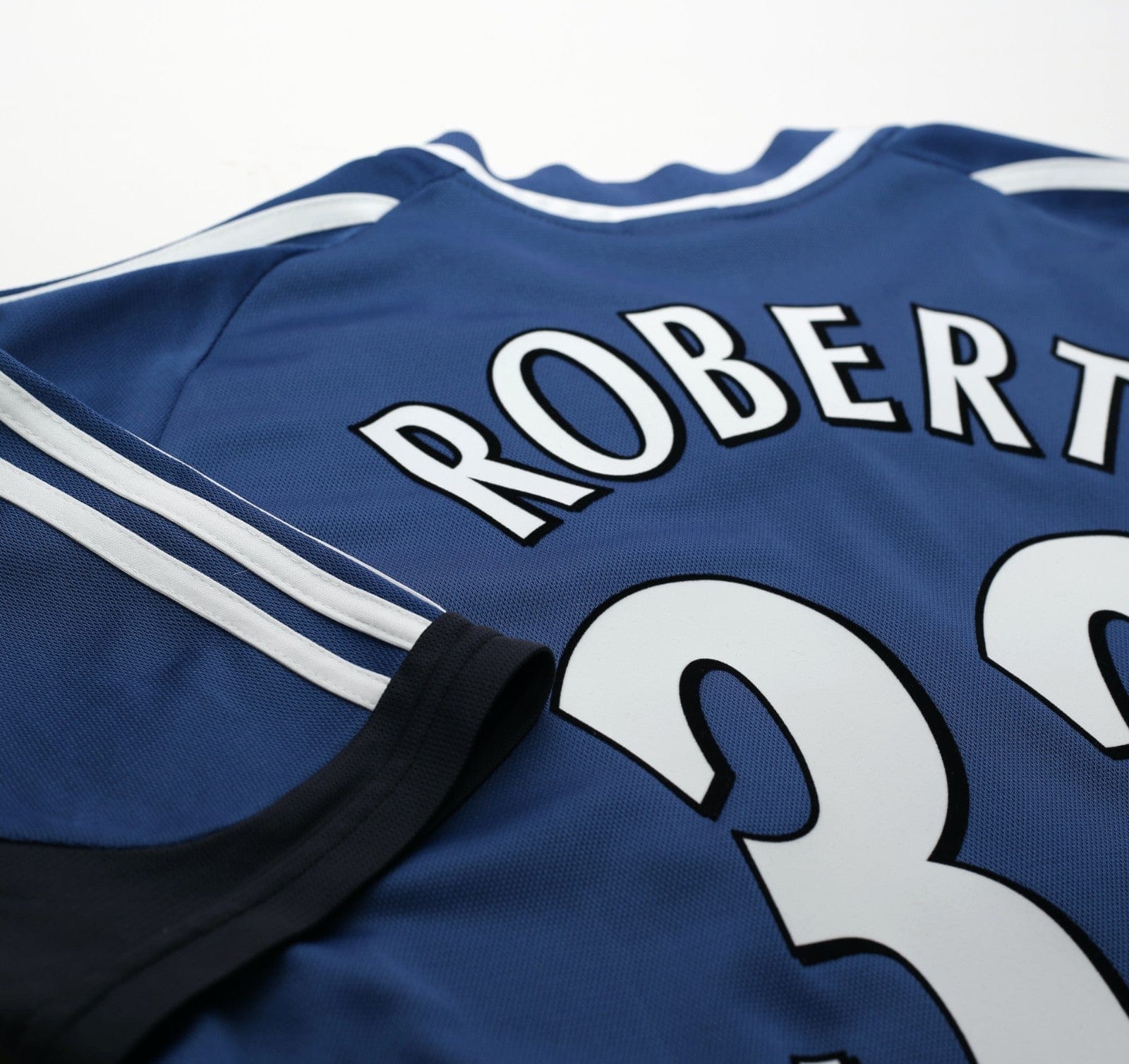 2001/02 ROBERT #32 Newcastle United Vintage adidas Away Football Shirt (L)