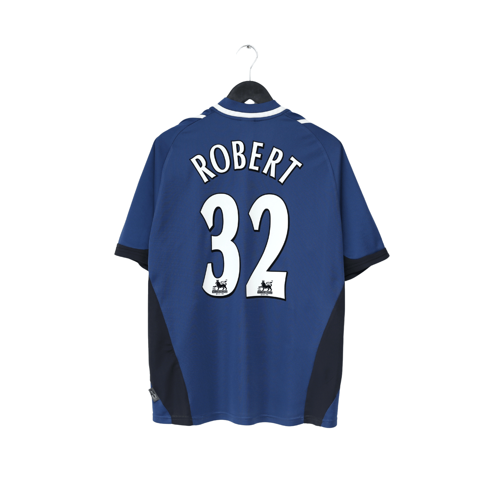 2001/02 ROBERT #32 Newcastle United Vintage adidas Away Football Shirt (L)