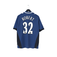 2001/02 ROBERT #32 Newcastle United Vintage adidas Away Football Shirt (L)