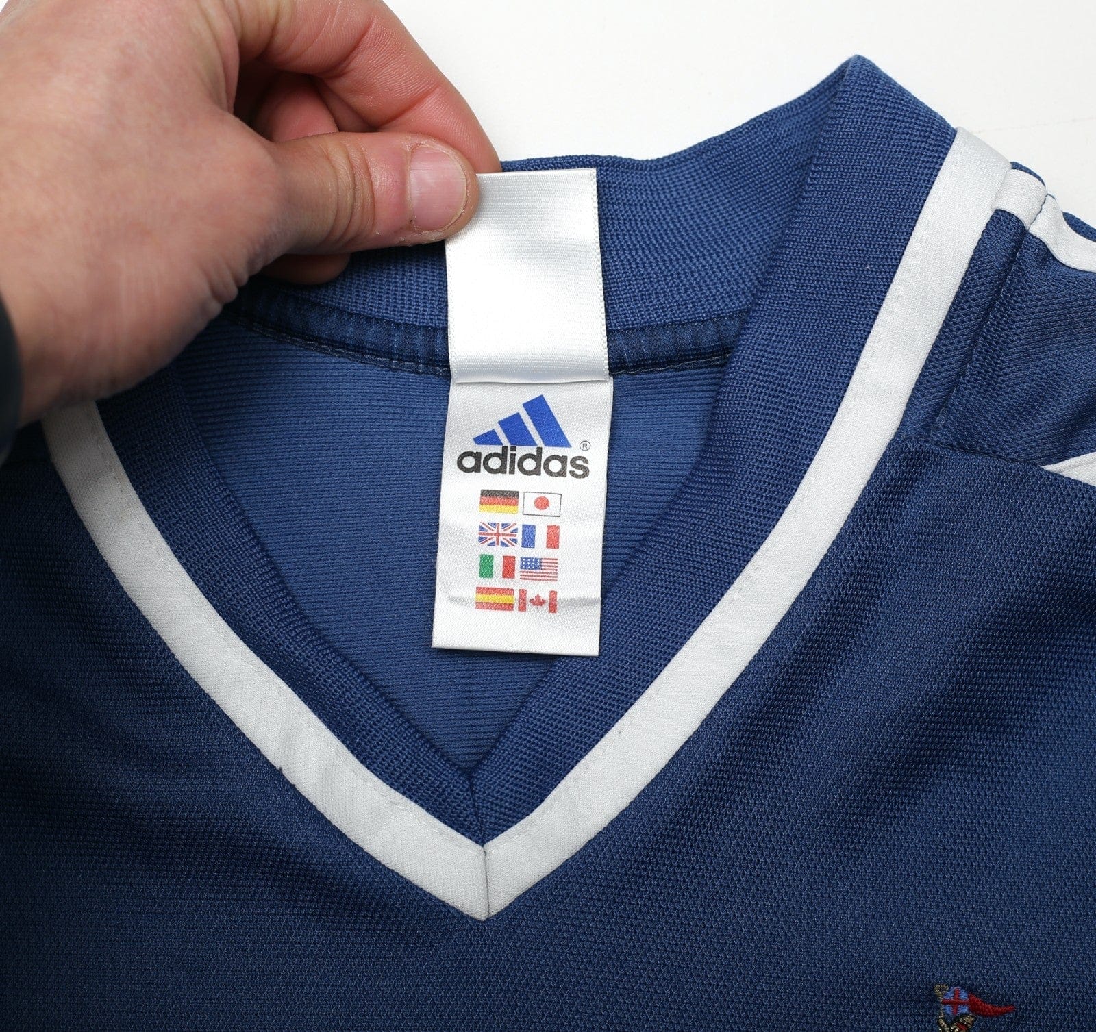 2001/02 ROBERT #32 Newcastle United Vintage adidas Away Football Shirt (L)