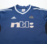 2001/02 ROBERT #32 Newcastle United Vintage adidas Away Football Shirt (L)