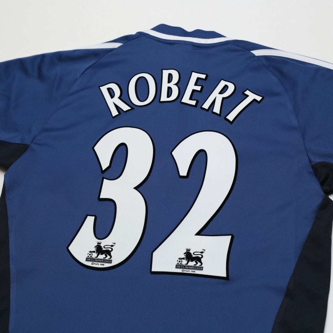 2001/02 Robert #32 Newcastle United Vintage adidas Away Football Shirt (S)