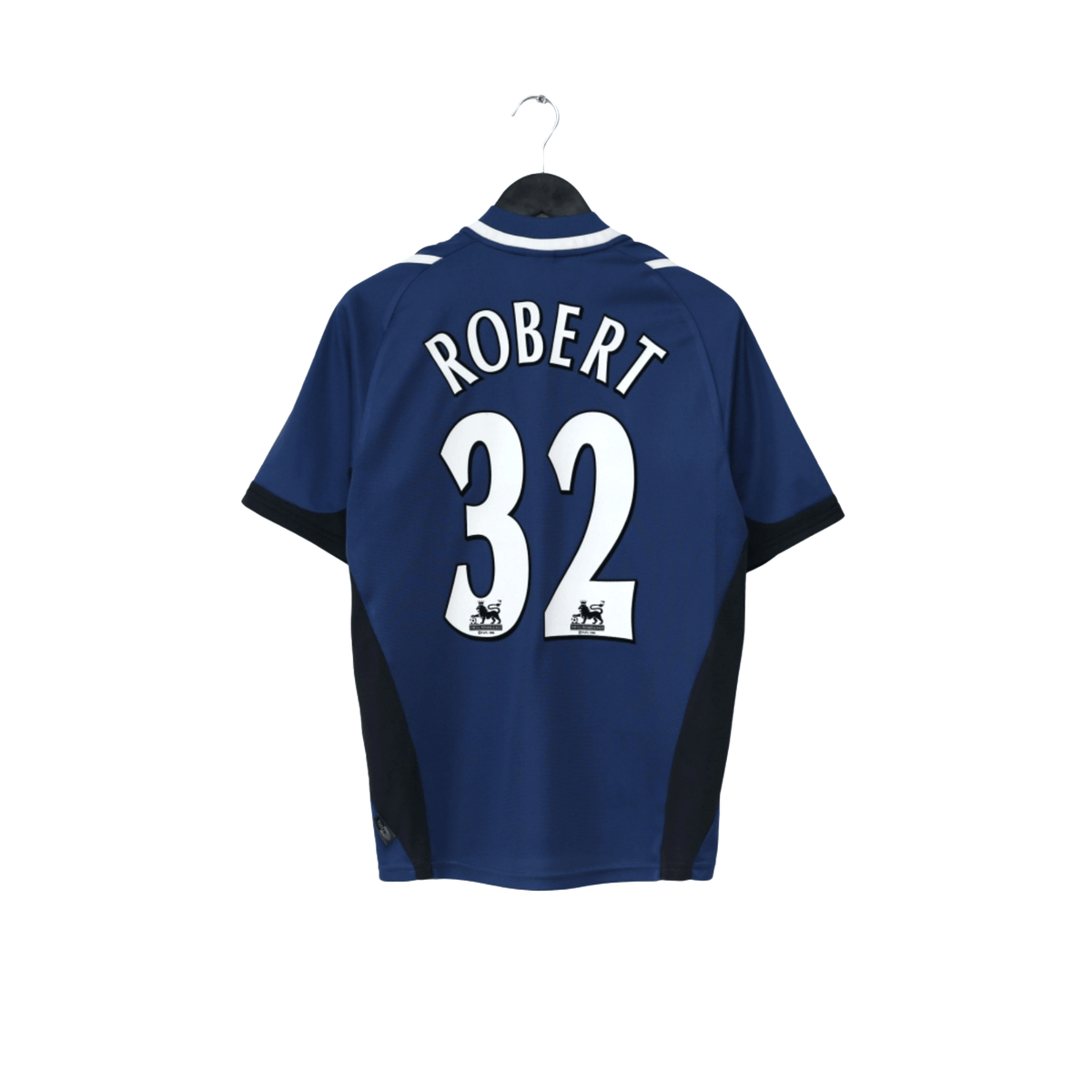 2001/02 Robert #32 Newcastle United Vintage adidas Away Football Shirt (S)