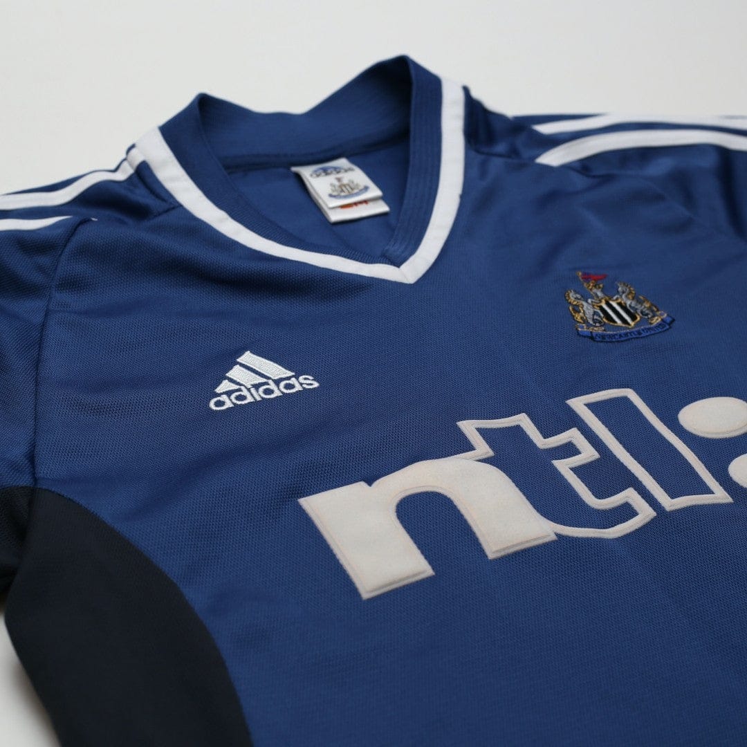 2001/02 Robert #32 Newcastle United Vintage adidas Away Football Shirt (S)