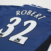 2001/02 Robert #32 Newcastle United Vintage adidas Away Football Shirt (S)