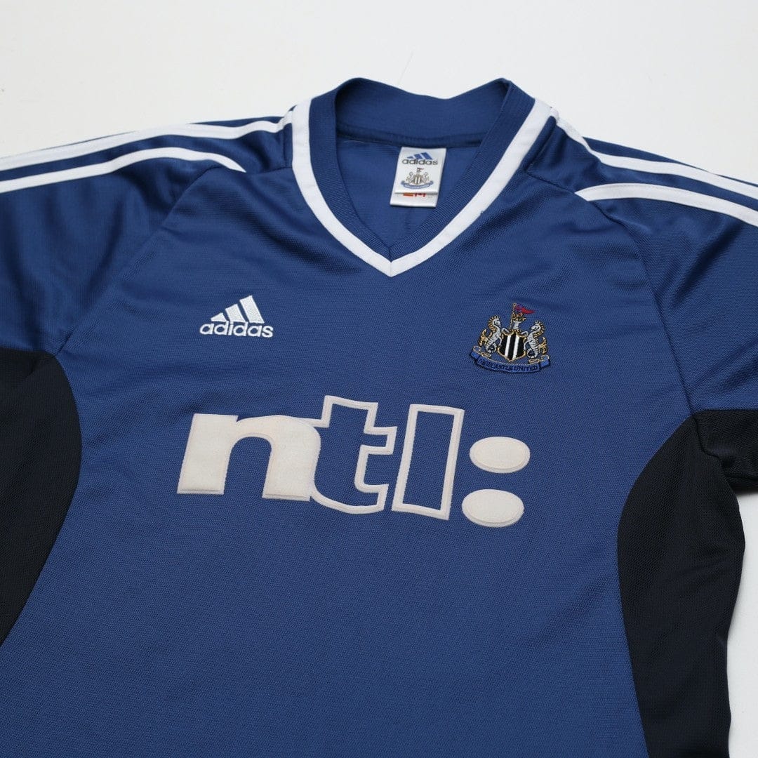 2001/02 Robert #32 Newcastle United Vintage adidas Away Football Shirt (S)