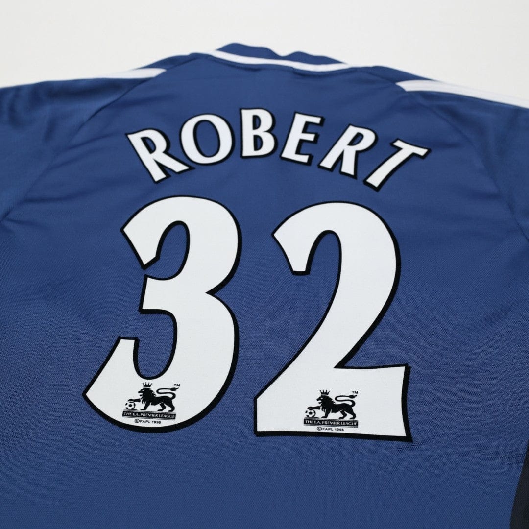 2001/02 Robert #32 Newcastle United Vintage adidas Away Football Shirt (S)