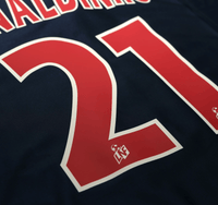 2001/02 RONALDINHO #21 PSG Vintage Nike Home Football Shirt (XXL)  Paris