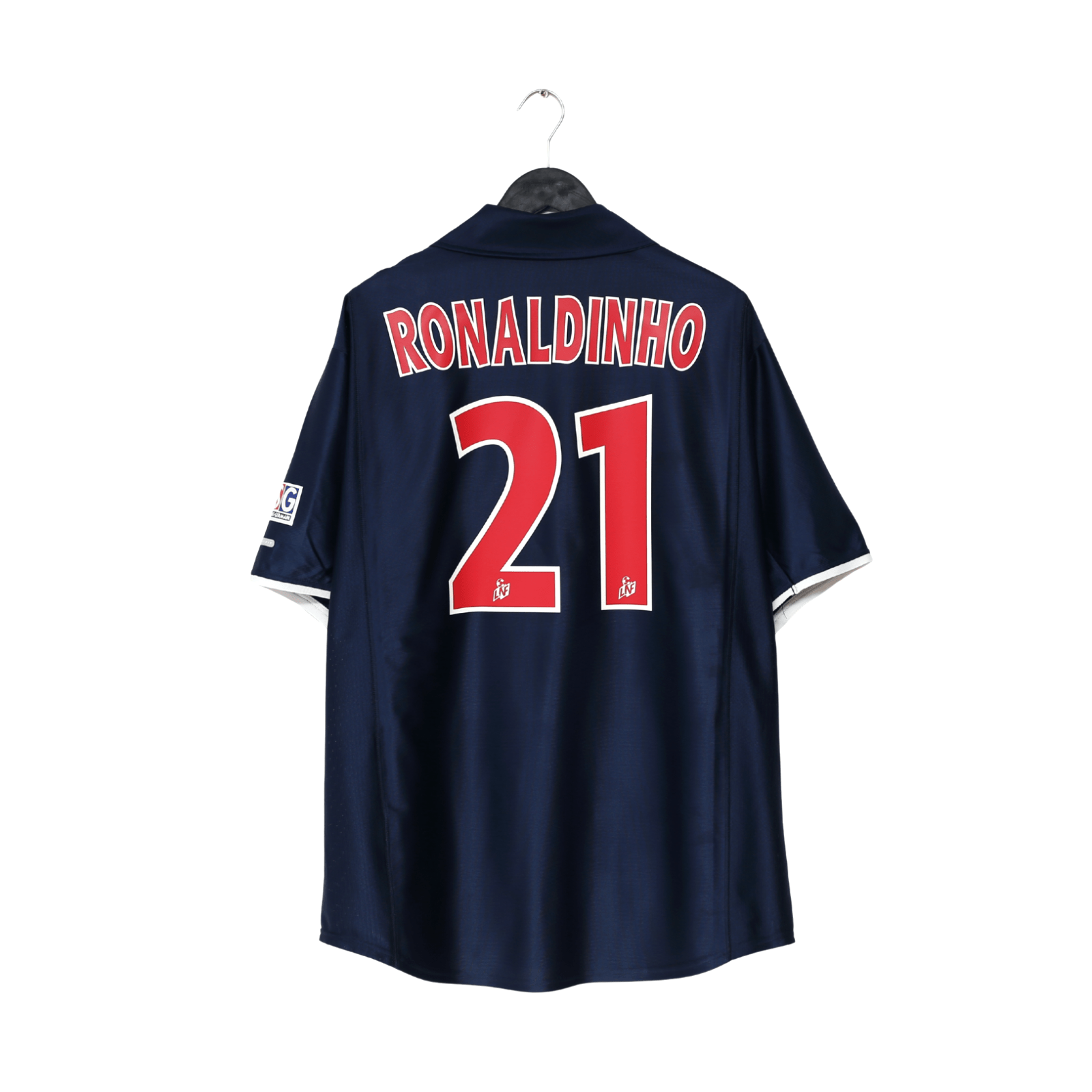 2001/02 RONALDINHO #21 PSG Vintage Nike Home Football Shirt (XXL)  Paris