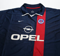 2001/02 RONALDINHO #21 PSG Vintage Nike Home Football Shirt (XXL)  Paris