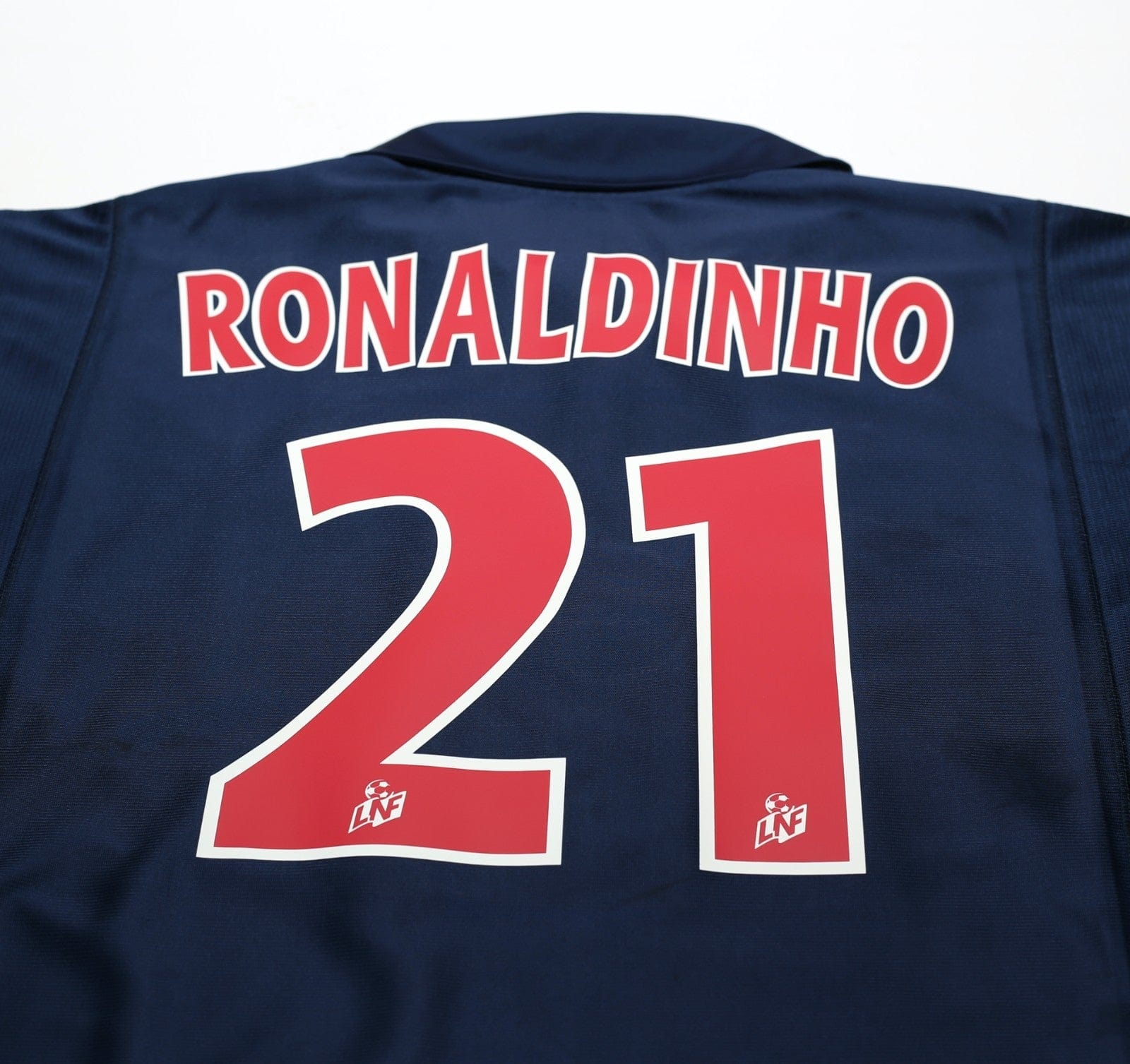 2001/02 RONALDINHO #21 PSG Vintage Nike Home Football Shirt (XXL)  Paris