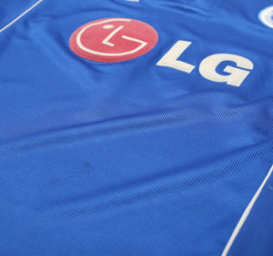 2001/02 SAVAGE #8 Leicester City Vintage LCS Home Football Shirt (M)