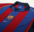 2001/02 SAVIOLA #7 Barcelona Vintage Nike Home Football Shirt (XL)