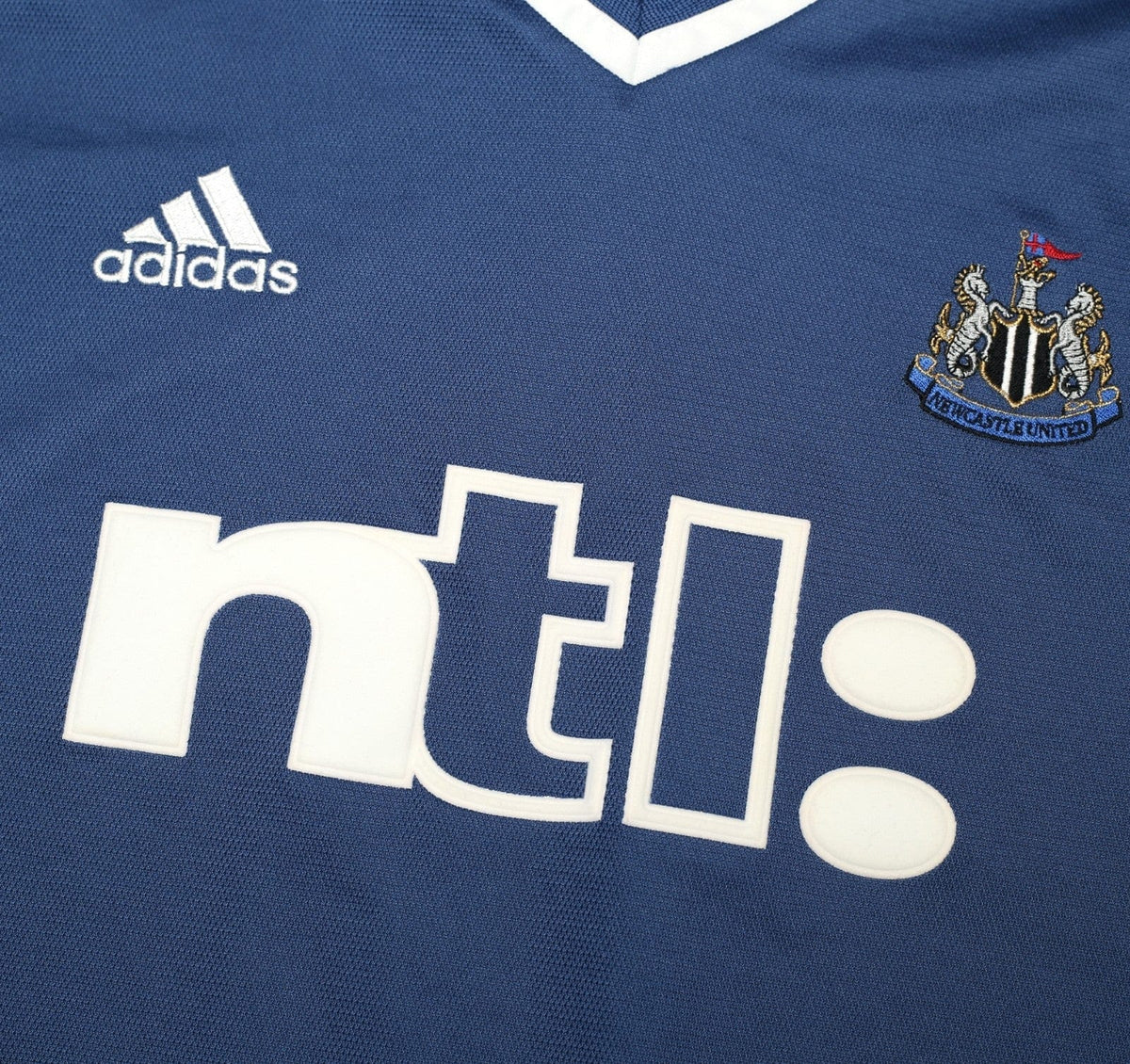 2001/02 SHEARER #9 Newcastle United Vintage adidas Away Football Shirt (XL)