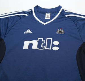 2001/02 SHEARER #9 Newcastle United Vintage adidas Away Football Shirt (XL)