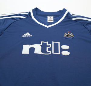 2001/02 SHEARER #9 Newcastle United Vintage adidas Away Football Shirt (XL)
