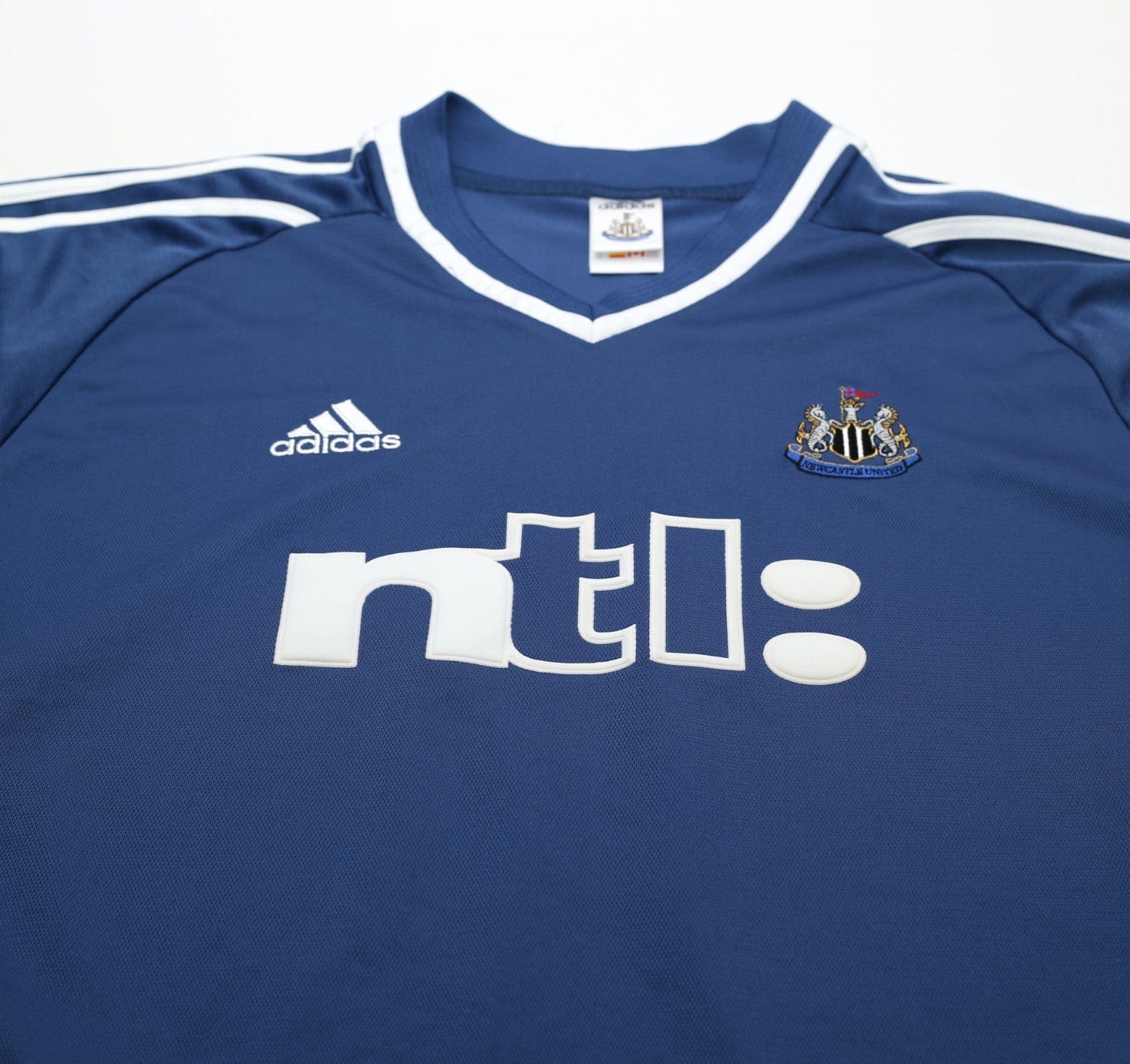 2001/02 SHEARER #9 Newcastle United Vintage adidas Away Football Shirt (XL)