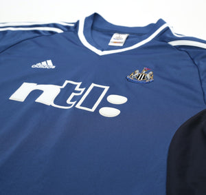 2001/02 SHEARER #9 Newcastle United Vintage adidas Away Football Shirt (XL)