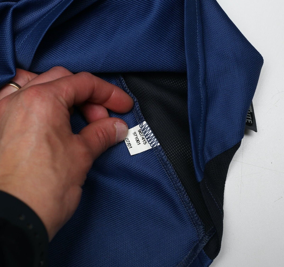 2001/02 SOLANO #4 Newcastle United Vintage adidas Away Football Shirt (XL)