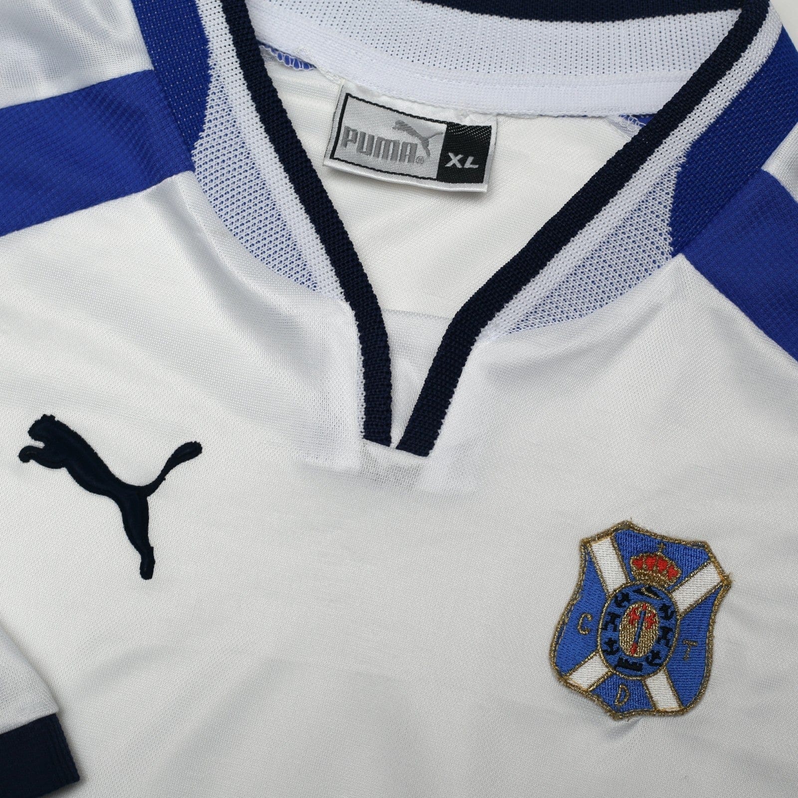 2001/02 Tenerife Vintage PUMA Home Football Shirt (XL)