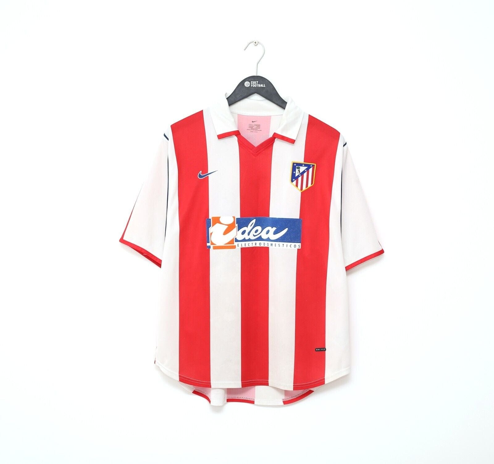 2001/02 TORRES #9 Atletico Madrid Vintage Nike Home Football Shirt