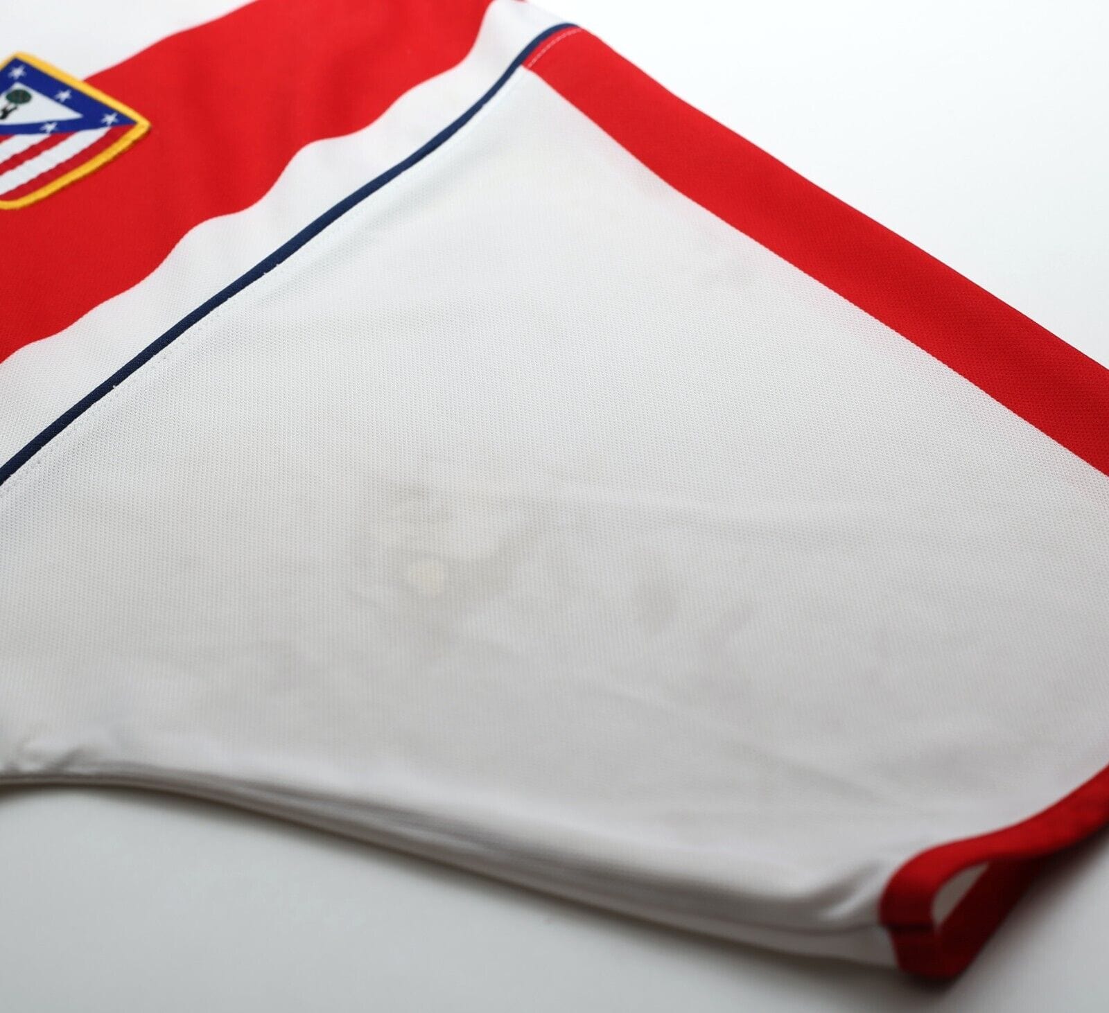 2001/02 TORRES #9 Atletico Madrid Vintage Nike Home Football Shirt Jersey (L)