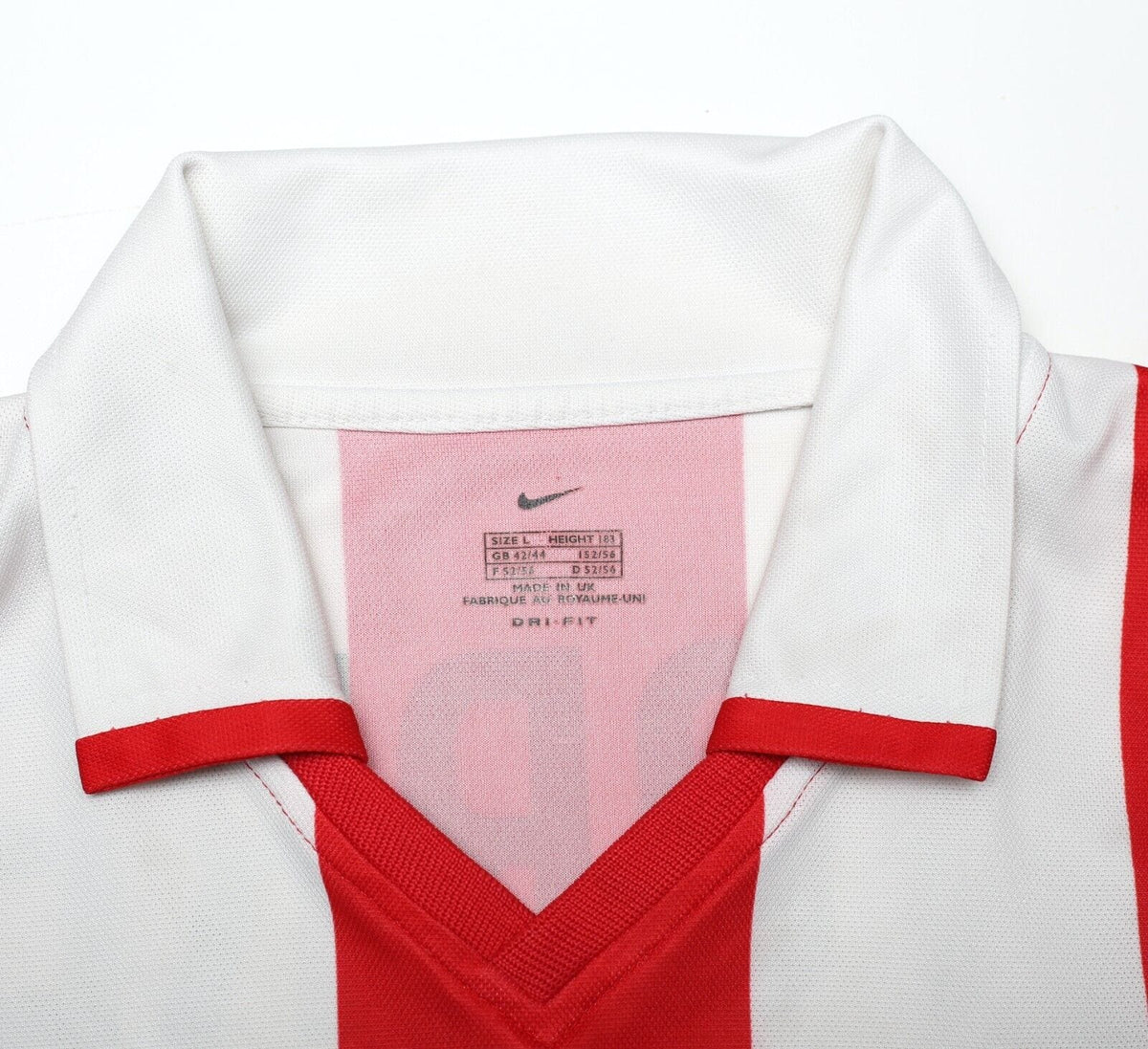 2001/02 TORRES #9 Atletico Madrid Vintage Nike Home Football Shirt Jersey (L)