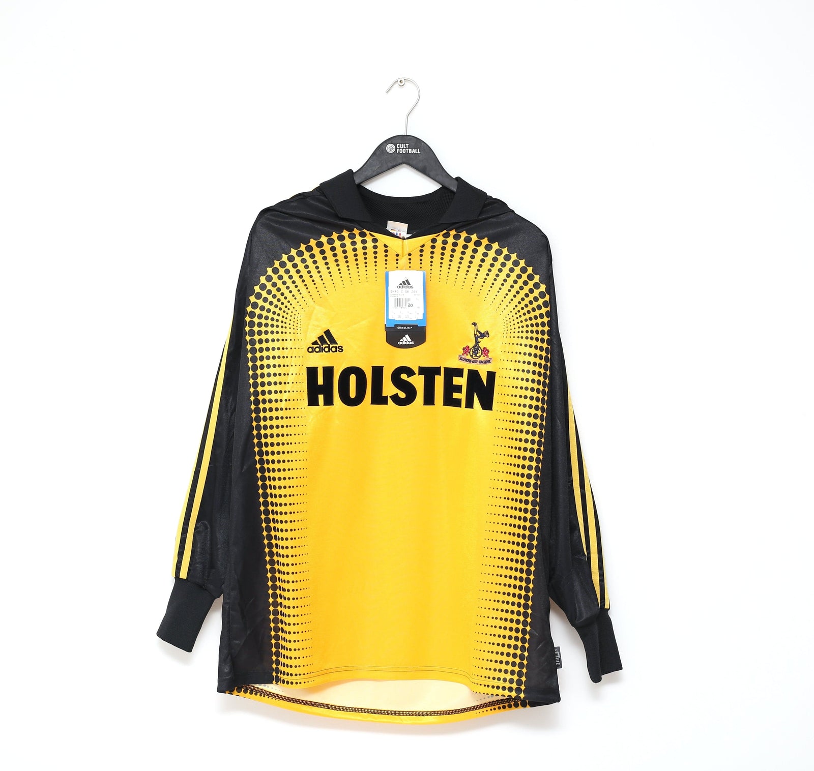 2001/02 TOTTENHAM HOTSPUR Vintage adidas GK Football Shirt (L) Spurs BNWT