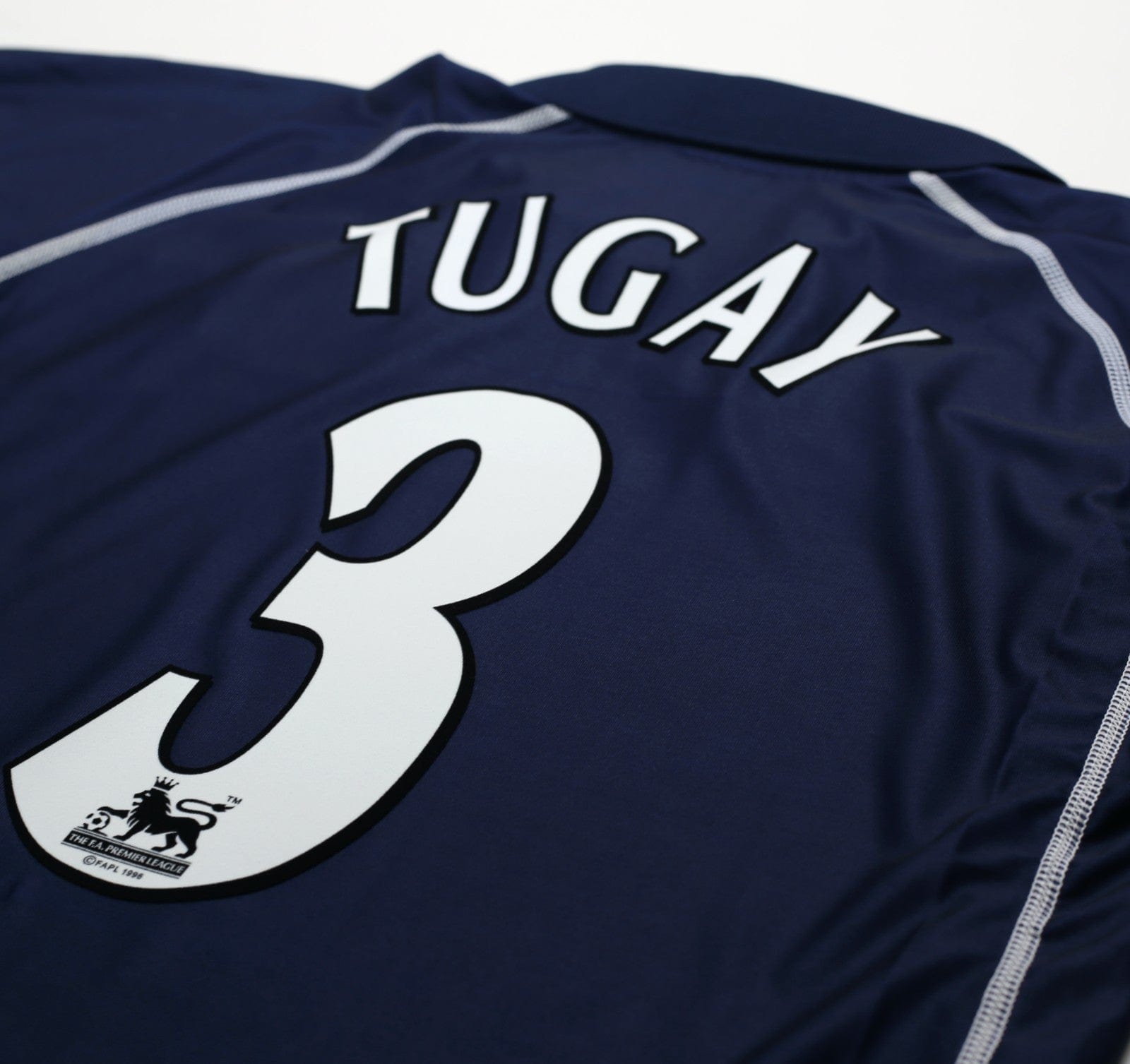 2001/02  TUGAY #3 Blackburn Rovers Vintage Kappa Away Football Shirt (M)