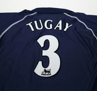 2001/02  TUGAY #3 Blackburn Rovers Vintage Kappa Away Football Shirt (M)