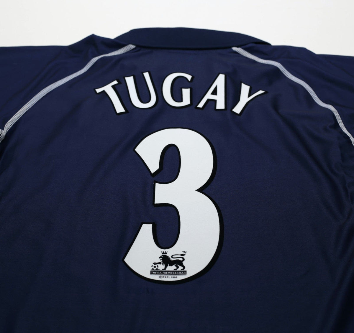 2001/02  TUGAY #3 Blackburn Rovers Vintage Kappa Away Football Shirt (M)