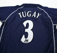 2001/02  TUGAY #3 Blackburn Rovers Vintage Kappa Away Football Shirt (M)
