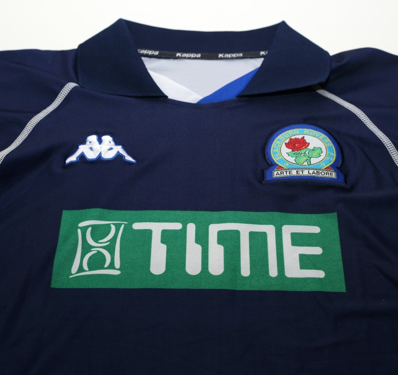 2001/02  TUGAY #3 Blackburn Rovers Vintage Kappa Away Football Shirt (M)