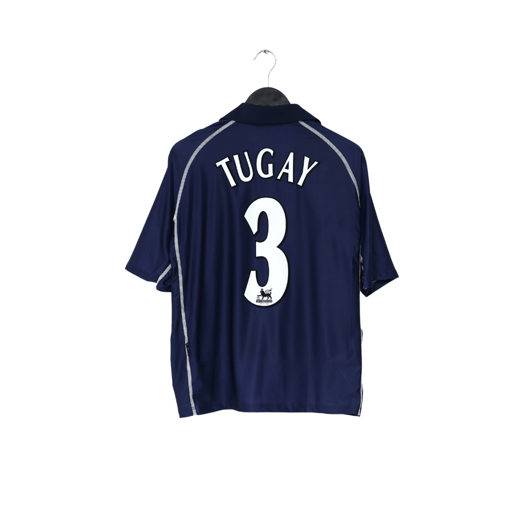 2001/02  TUGAY #3 Blackburn Rovers Vintage Kappa Away Football Shirt (M)