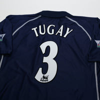 2001/02 Tugay #3 Blackburn Rovers Vintage Kappa Away Football Shirt (M/L)