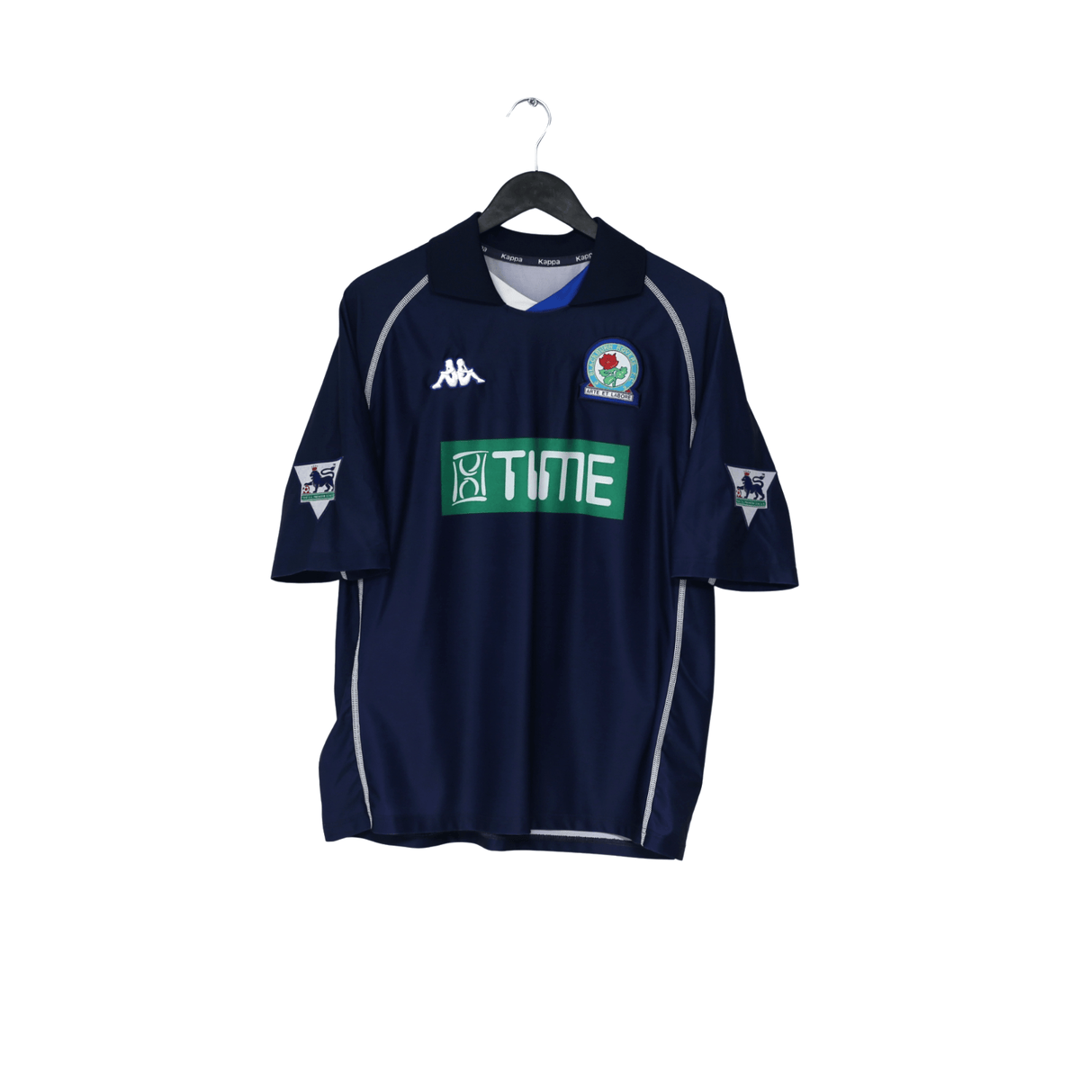 2001/02 Tugay #3 Blackburn Rovers Vintage Kappa Away Football Shirt (M/L)